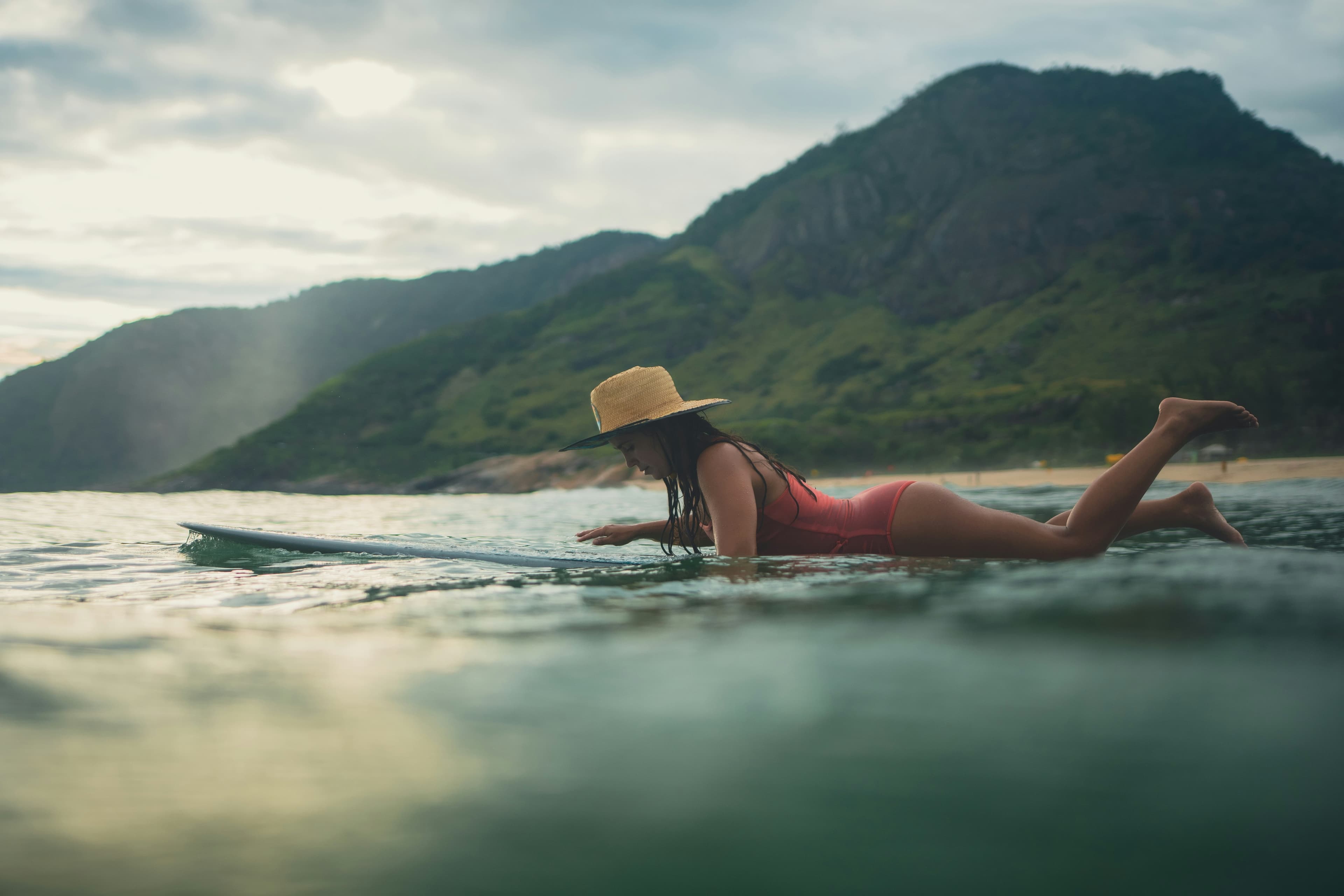 Fiji surfing