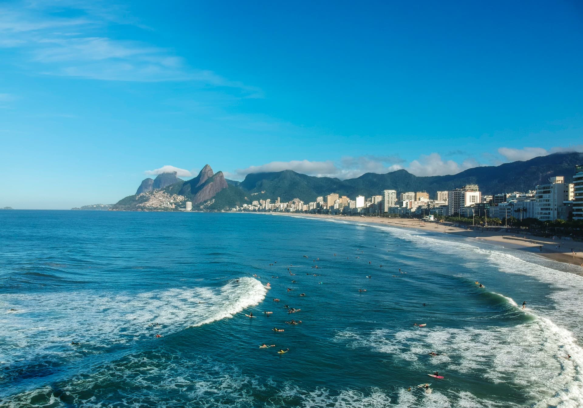 Brazil surfing