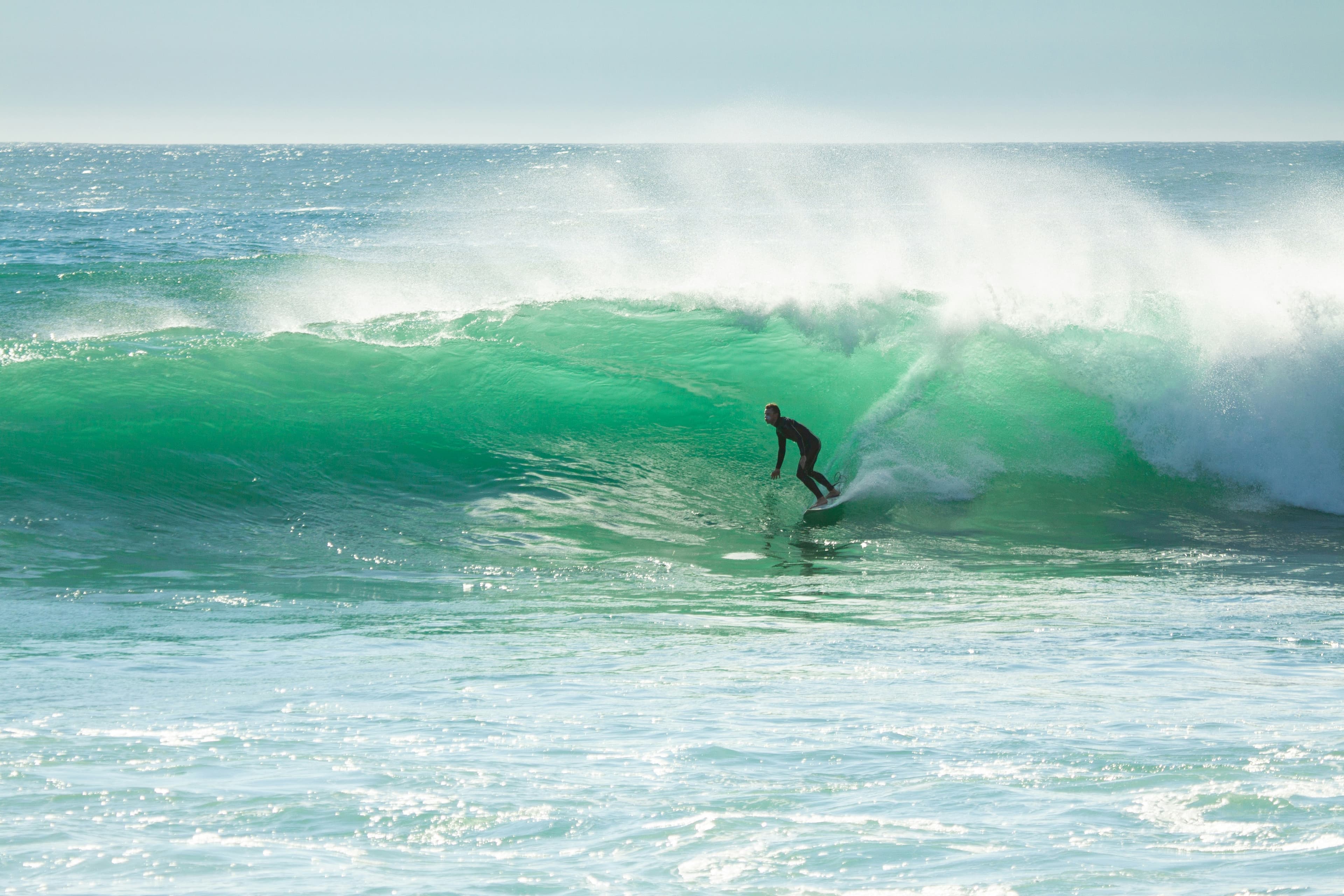 Popular surf destinations